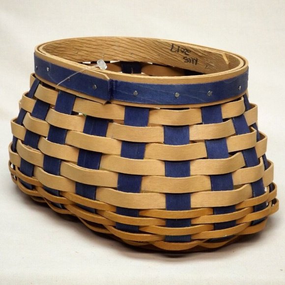 Longaberger 2017 Dresden Bicentennial Basket Rare Manufacture Production Sample - Picture 11 of 16